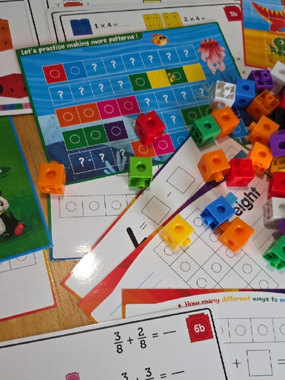 Multicolor Mathlink Cubes - Picture 4 of 9